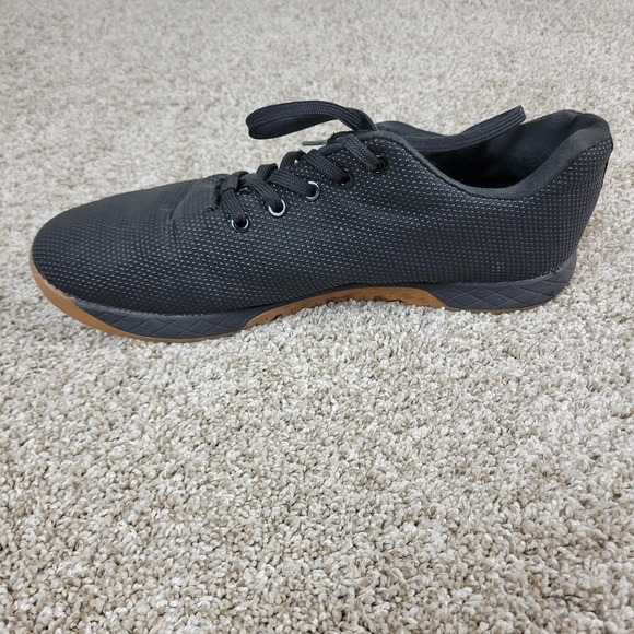 Nobull Outwork Shoes Mens 11.5 Black Gum Workout Strength Training Low Top Gym main image 5